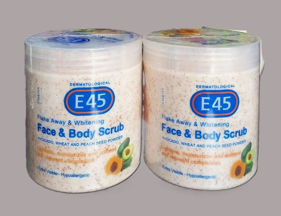 E45 Face & Body Scrub — 500 ml