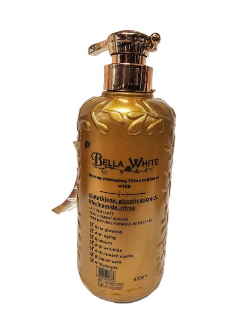Bella White Gluta Glow Body Milk — 500 ml
