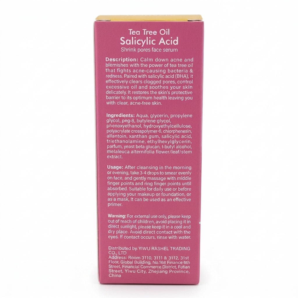 ESTELIN Tea Tree Oil + Salicylic Acid Shrink Pores Face Serum — 30 ml