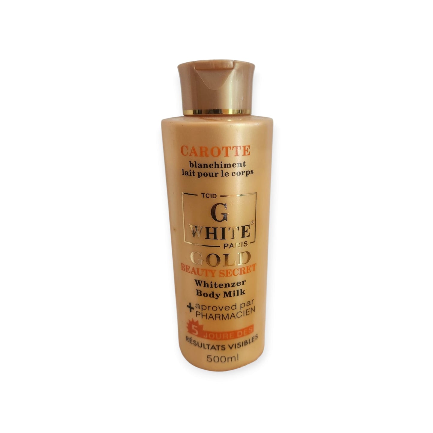 G White Paris Gold Beauty Secret Whitening Body Milk — 500 ml