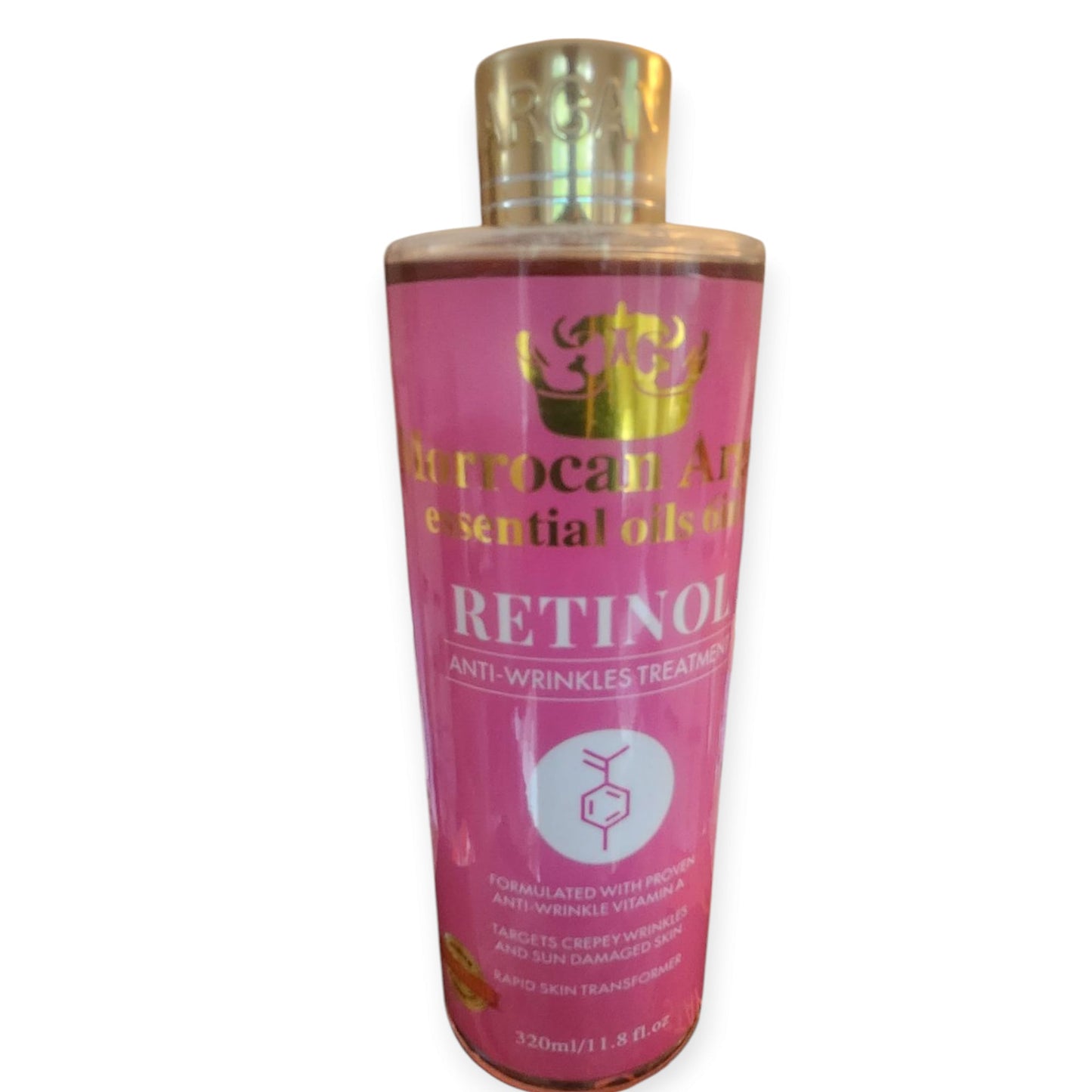 Moroccan Argan Essential Body Oils 6-in-1 Retinol — 320 ml