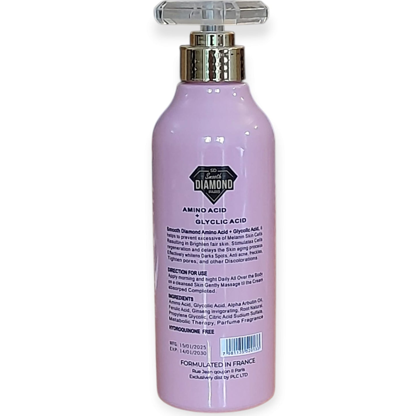 Smooth Diamond Paris Amino Acid + Glycolic Acid Body Lotion — 500 ml