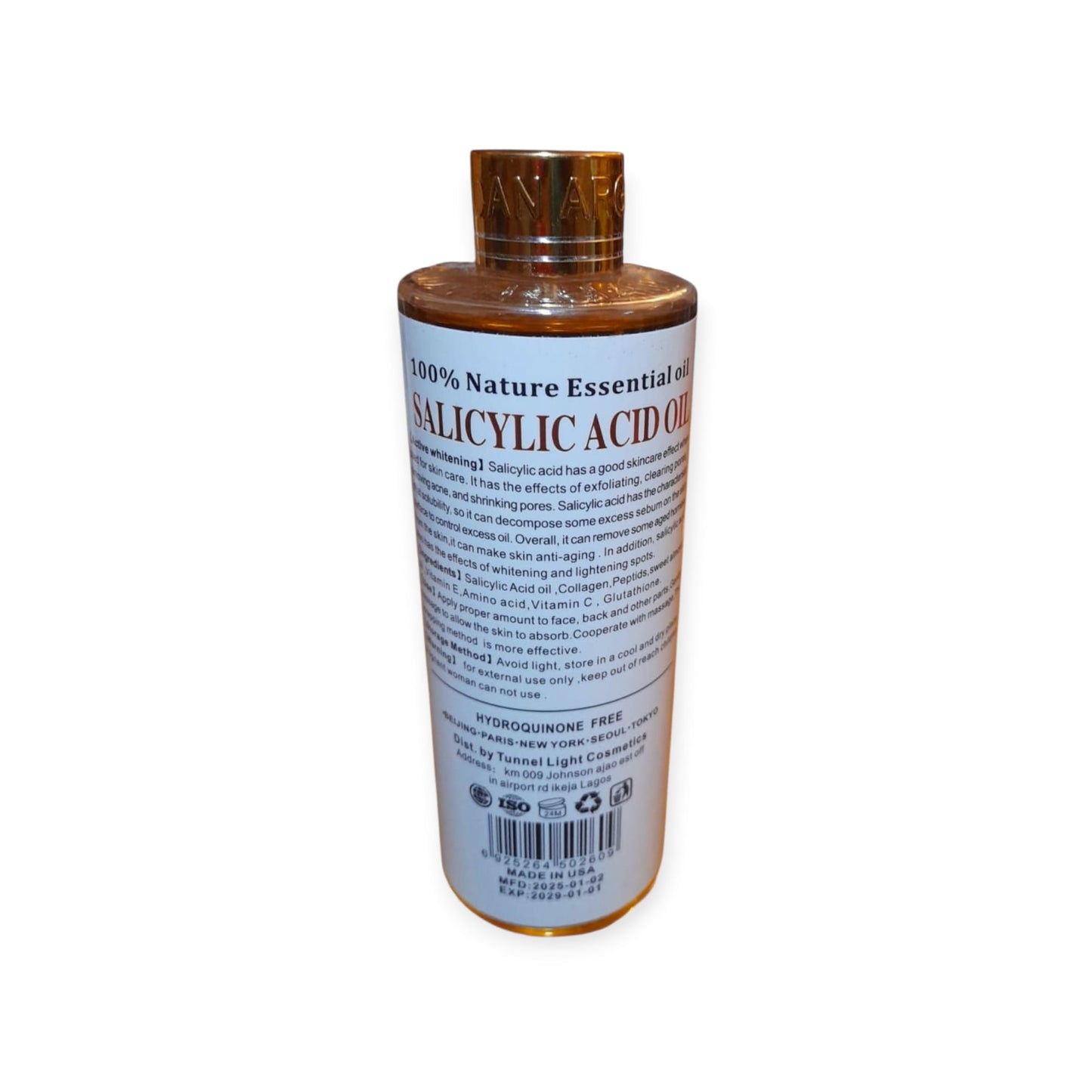Morrocan Argan essential oils 6in1 (Salicylic Acid Oil) — 320 ml