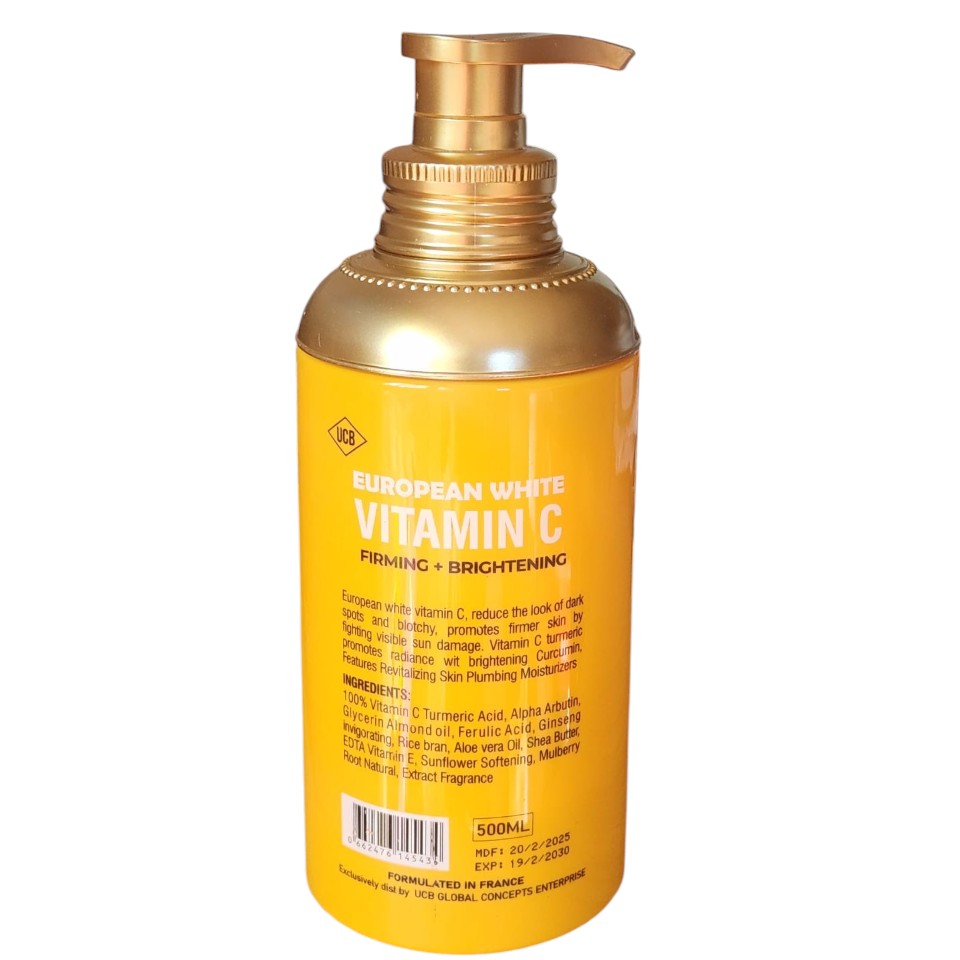 European White Vitamin C Transforming Lotion — 500 ml
