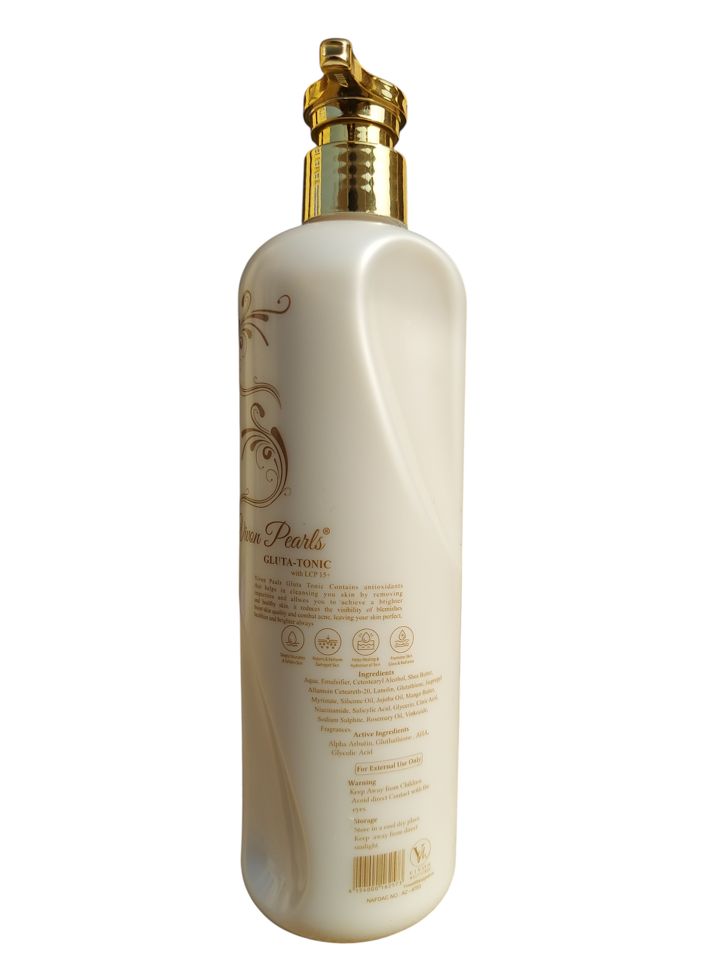 Vivon Pearls Gluta‑Tonic Body Lotion — 400 ml