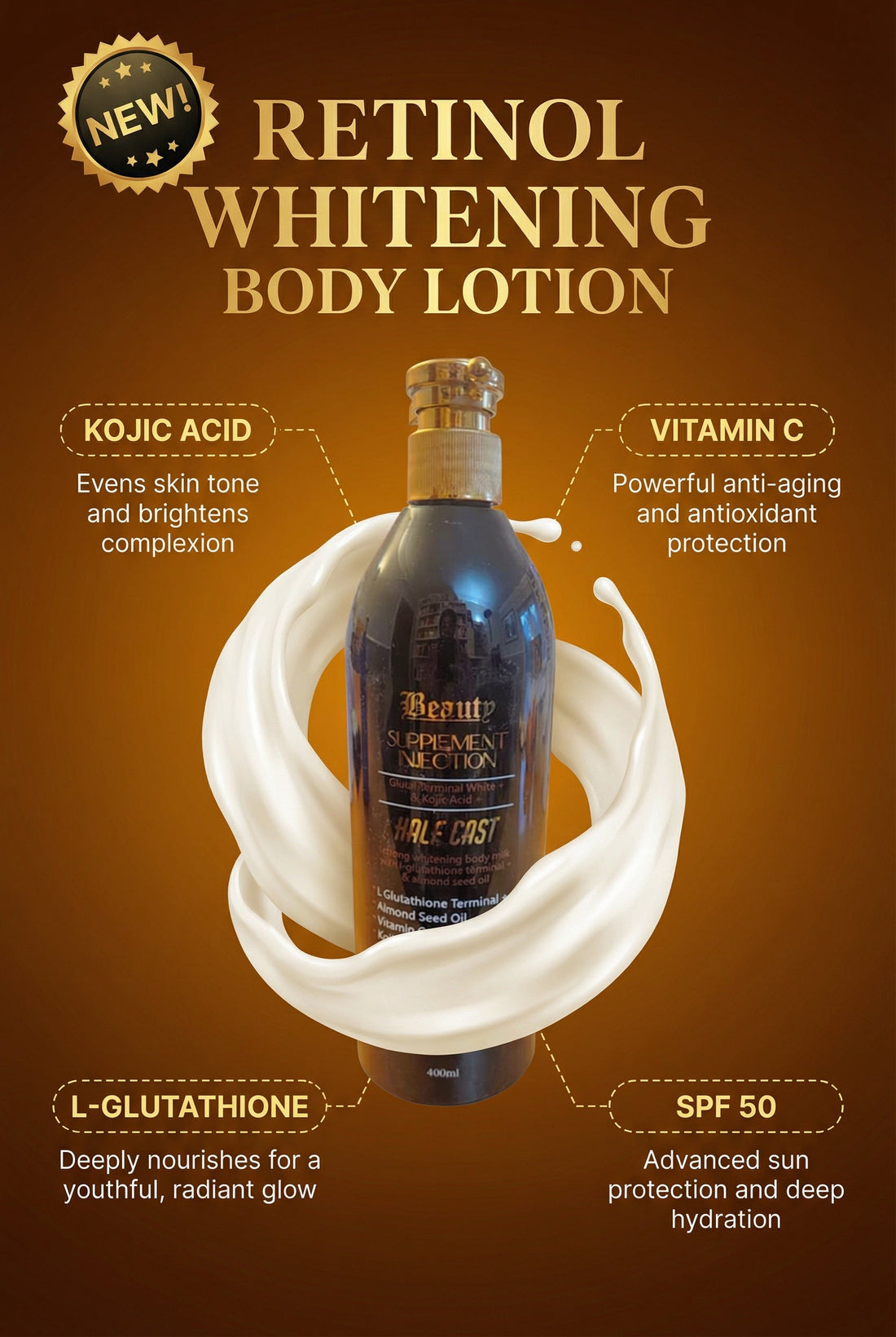 How Beauty Supplement Injection Half-Cast Strong Whitening Body Milk Helps You Achieve Brighter, Smooth & Hydrated Skin