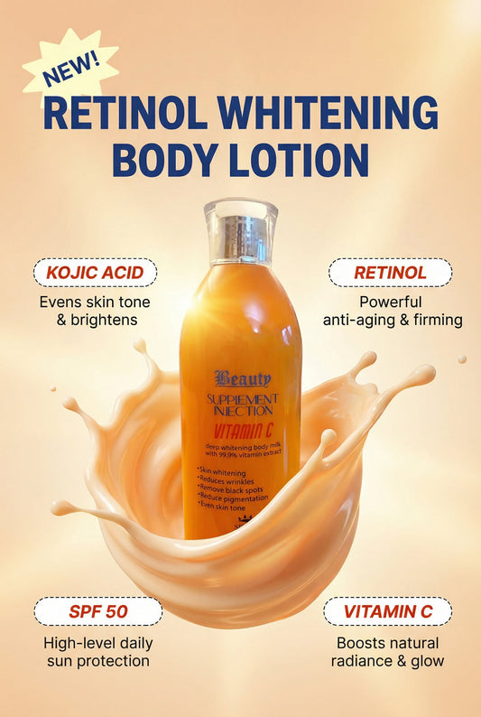 How Beauty Supplement Injection Vitamin C Deep Whitening Body Milk Lotion Helps You Achieve Radiant, Hydrated & Even-Tone Skin