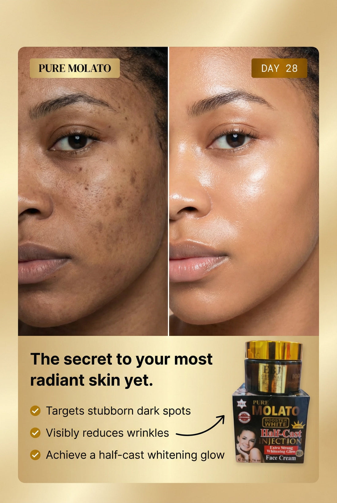How Pure Molato Booster White Face Cream Helps You Achieve Clearer, Brighter Skin