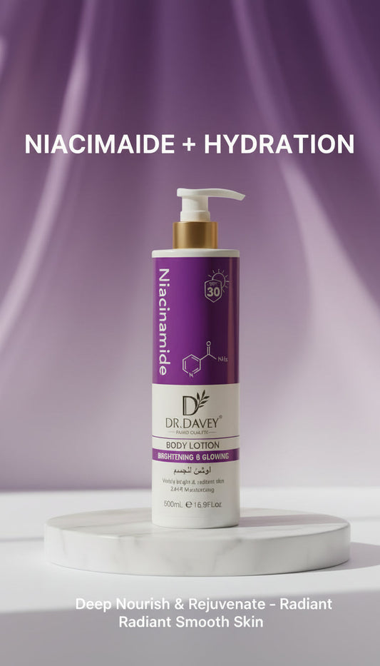 How Dr Davey Niacinamide Body Lotion Helps You Get Hydrated, Even-Tone & Radiant Skin