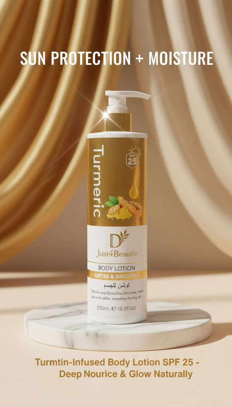 Protect & Nourish Your Skin with Dr Davey Turmeric Body Lotion with SPF 20
