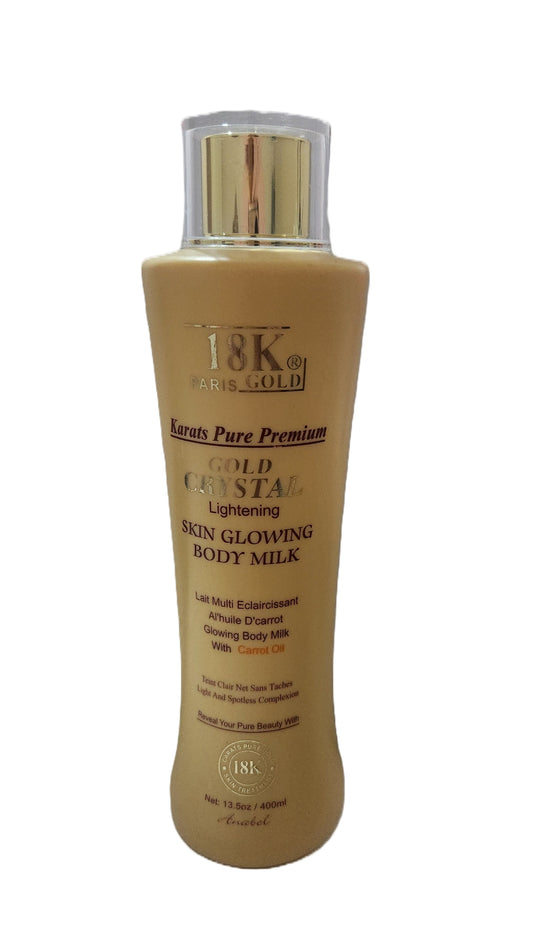 18K Paris Gold Skin with Carrot Oil Lotion — 400 ml