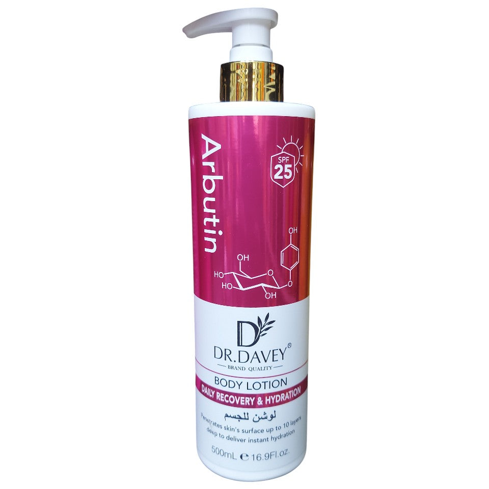 Dr. Davey Arbutin Body Lotion with SPF 25 — 500 ml