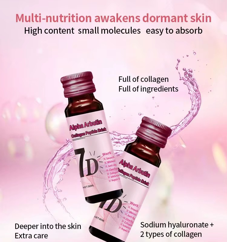 7D Alpha Arbutin Collagen Peptide Drink