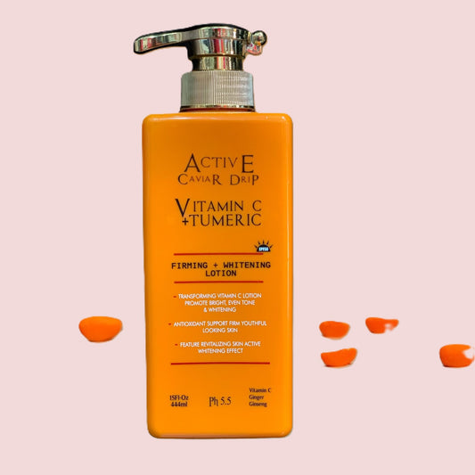 Active Caviar Drip Vitamin C + Turmeric Lotion — 444 ml
