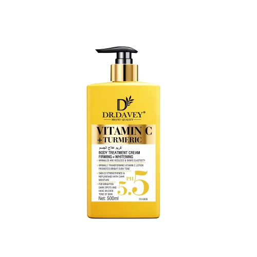 Dr. Davey Vitamin C + Turmeric Treatment Body Lotion — 500 ml
