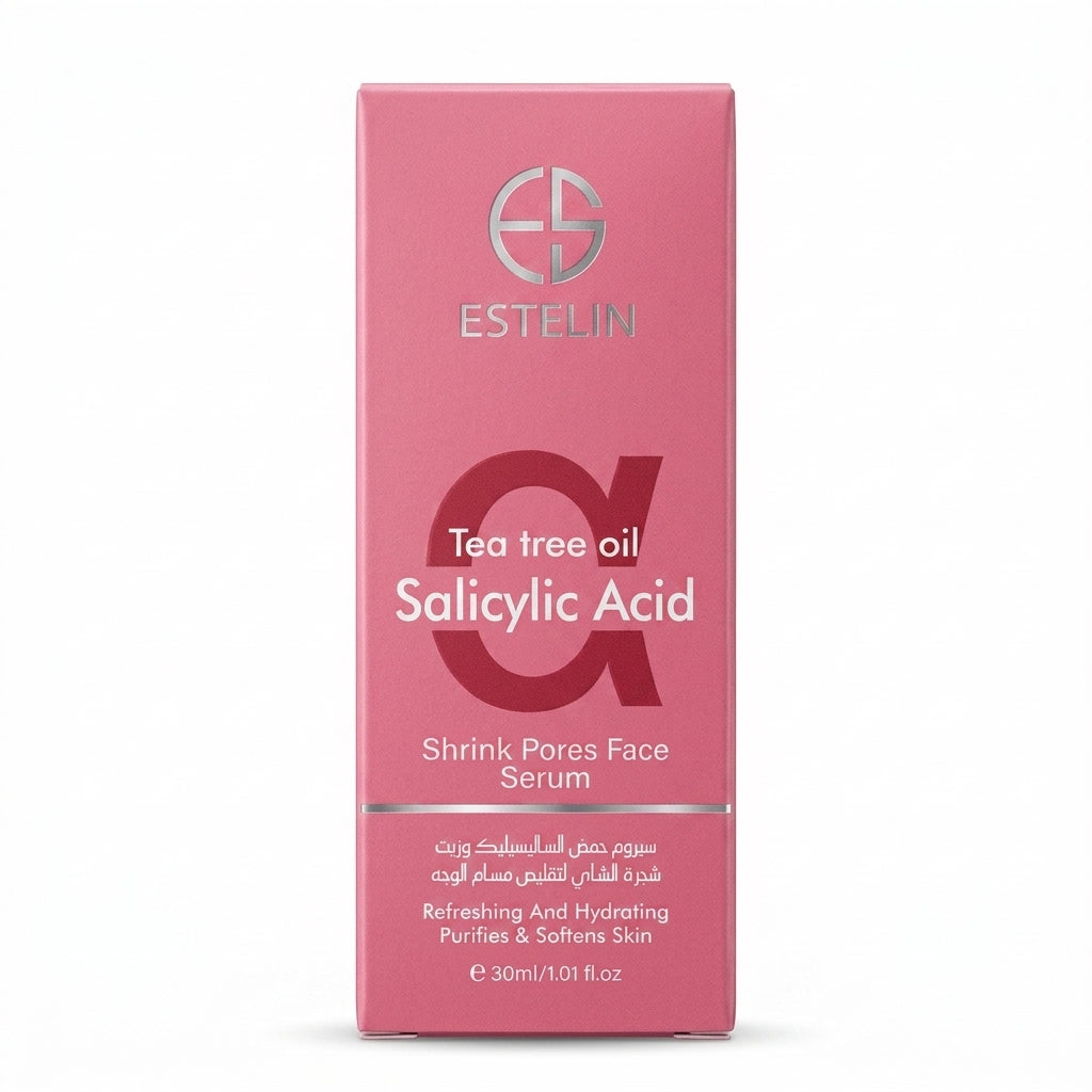ESTELIN Tea Tree Oil + Salicylic Acid Shrink Pores Face Serum — 30 ml