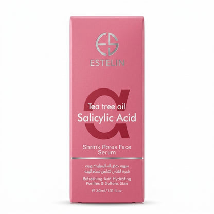 ESTELIN Tea Tree Oil + Salicylic Acid Shrink Pores Face Serum — 30 ml