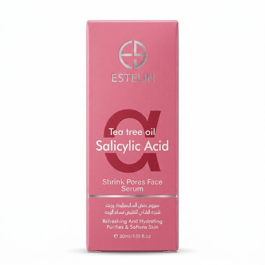 ESTELIN Tea Tree Oil + Salicylic Acid Shrink Pores Face Serum — 30 ml