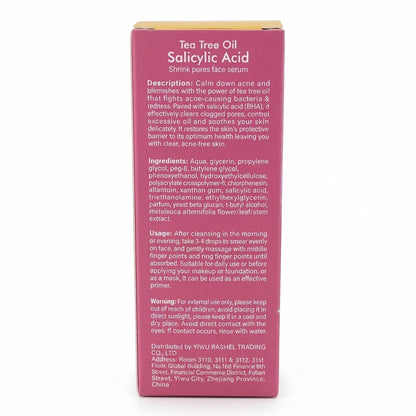 ESTELIN Tea Tree Oil + Salicylic Acid Shrink Pores Face Serum — 30 ml