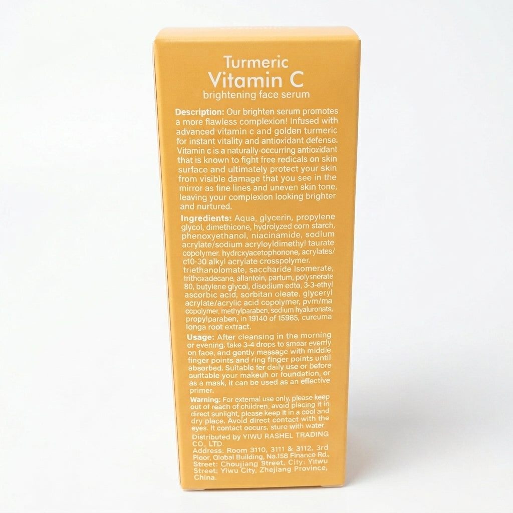 ESTELIN Turmeric + Vitamin C Brightening Face Serum — 50 ml
