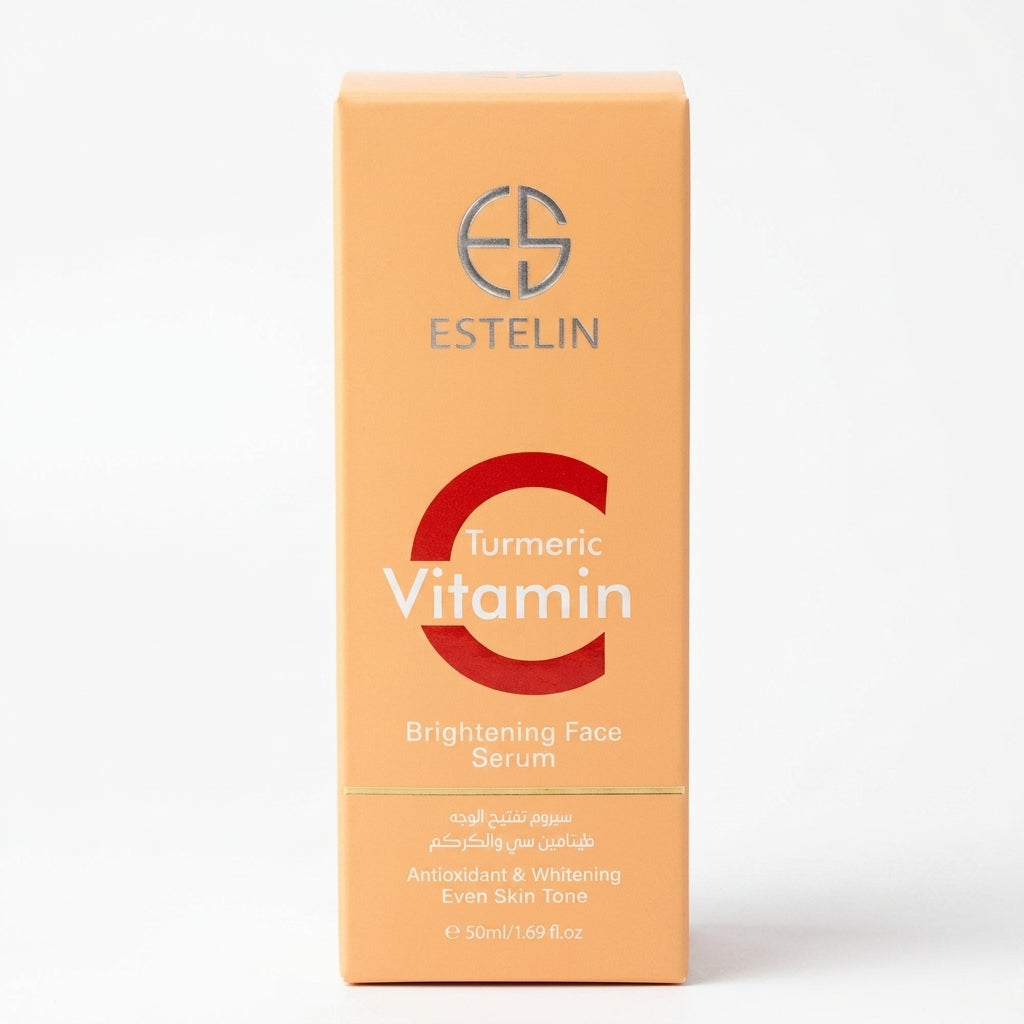 ESTELIN Turmeric + Vitamin C Brightening Face Serum — 50 ml