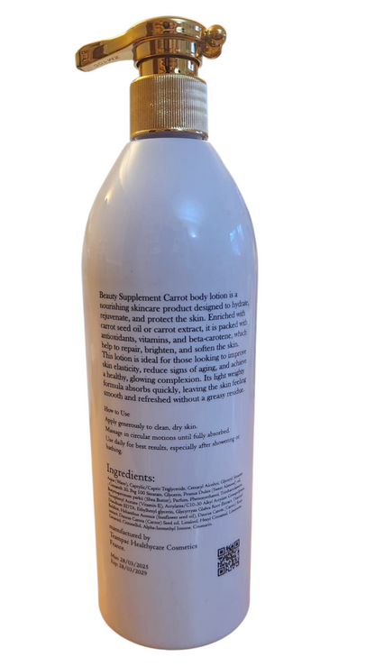 Beauty Supplement Injection Carrot Whitening Body Lotion 400ml