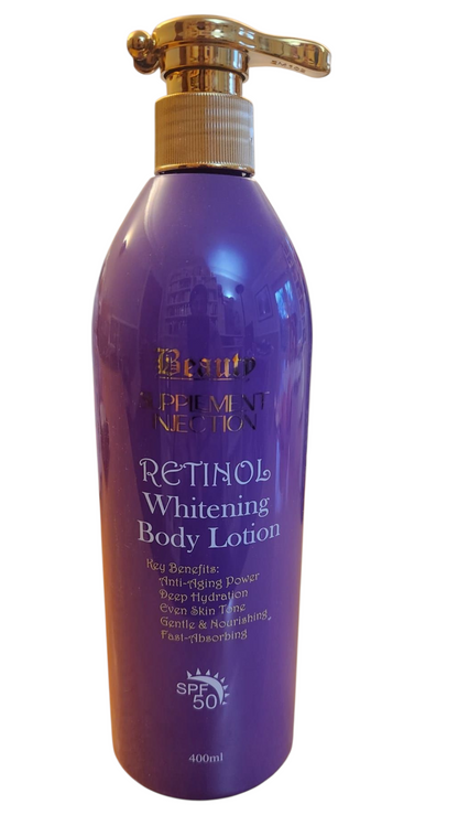 Beauty Supplement Injection Retinol Whitening Body Lotion 400ml