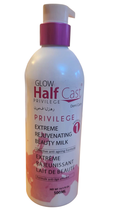Glow Half Cast Privilege Extreme Rejuvenating Beauty Milk 450ml