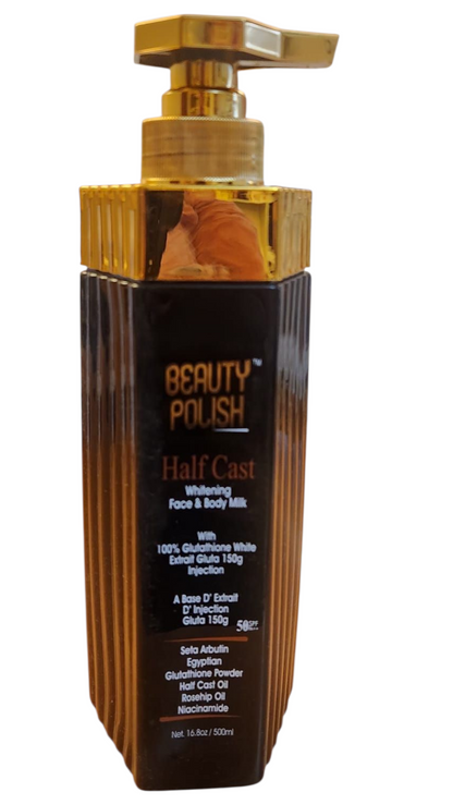 Beauty Polish Half Cast Whitening Face & Body Milk 500ml