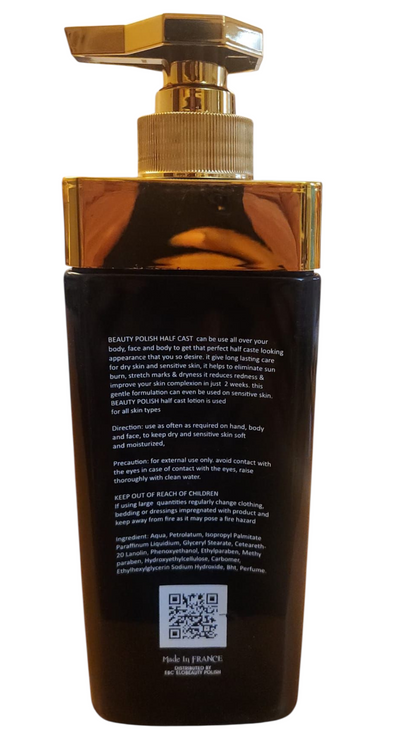 Beauty Polish Half Cast Whitening Face & Body Milk 500ml