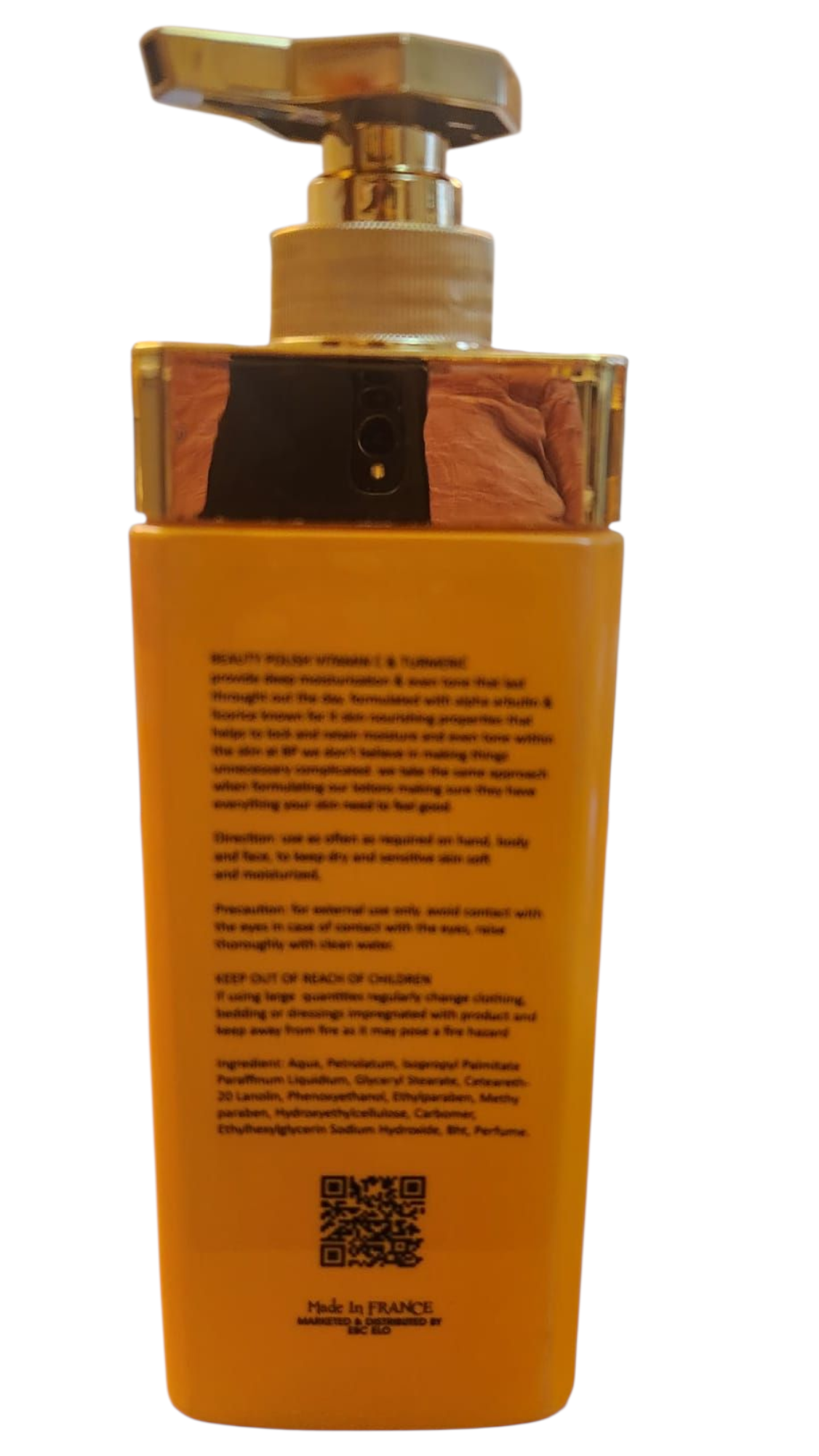 Beauty™ Polish Vitamin C & Turmeric Whitening Face & Body Milk 500ml
