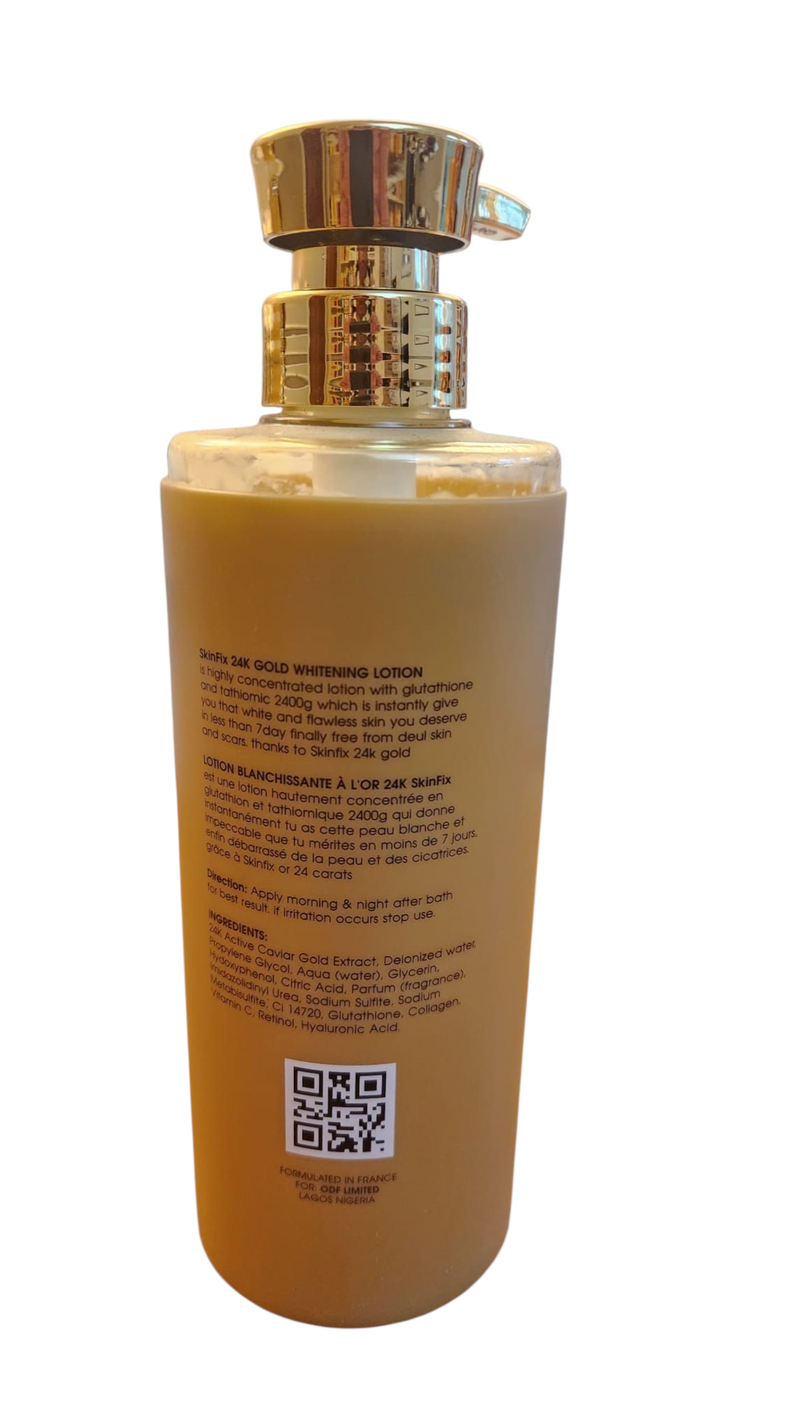 SkinFix 24K Gold Body Lotion — 500 ml