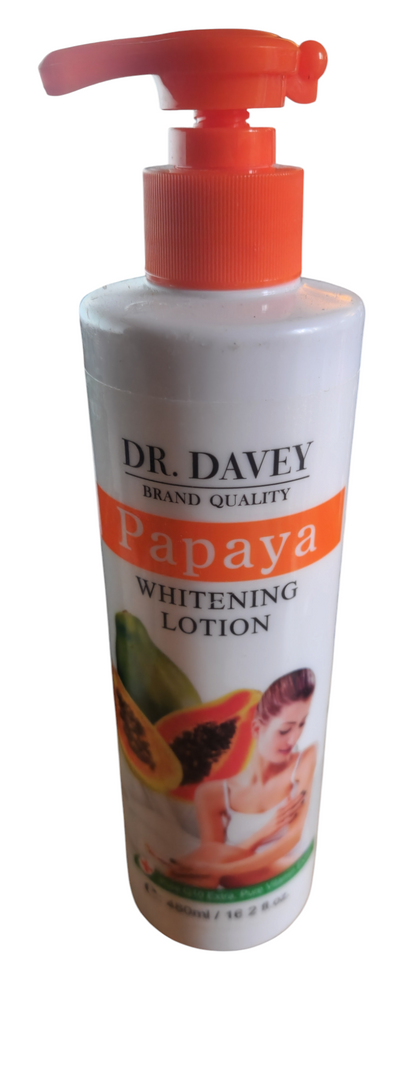 Dr Davey Papaya Whitening Lotion — 480 ml