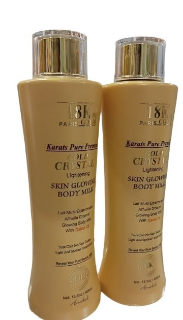 18K Paris Gold Skin with Carrot Oil Lotion — 400 ml