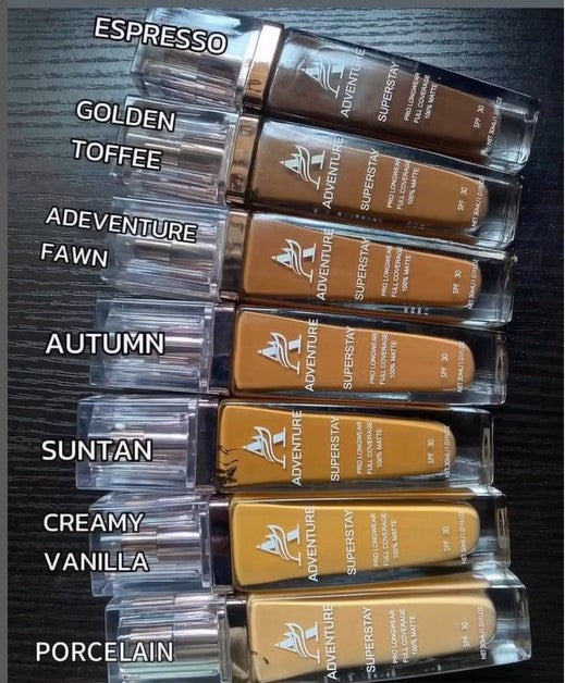 Adventure Superstay Foundation — 30 ml