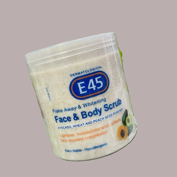 E45 Face & Body Scrub — 500 ml