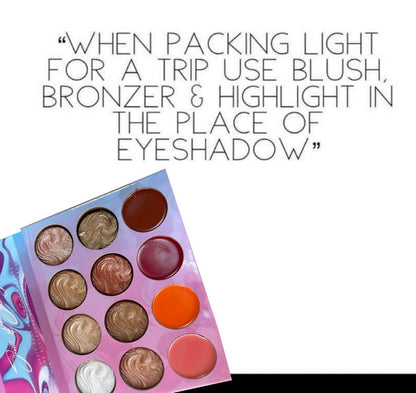 Adventure Blush & Bronzer Palette
