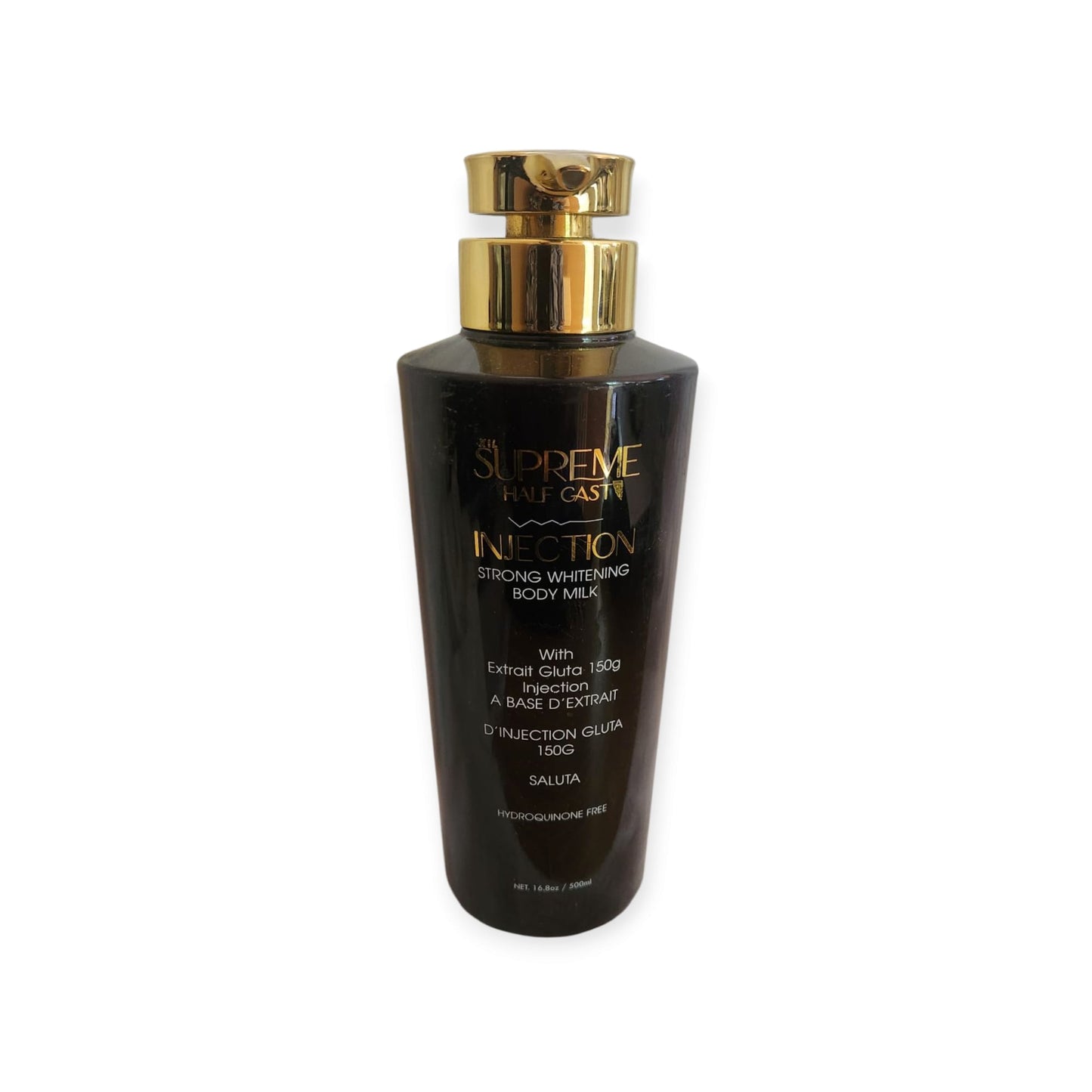 Supreme Half Cast Injection Strong Whitening Body Milk with Gluta — 500 ml