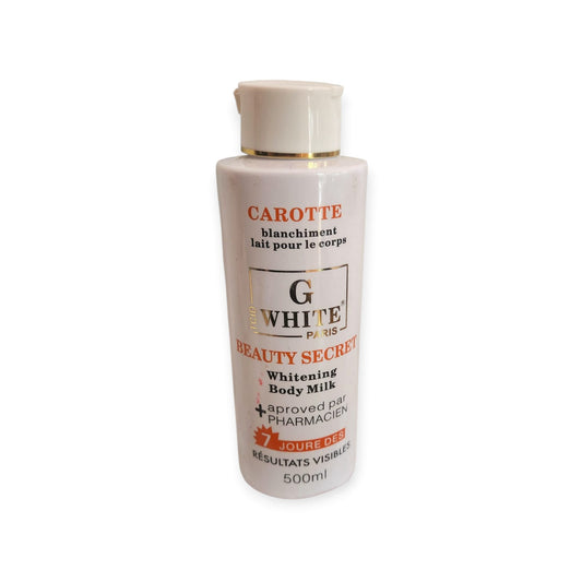 G White Beauty Secret Whitening Body Milk — 500 ml