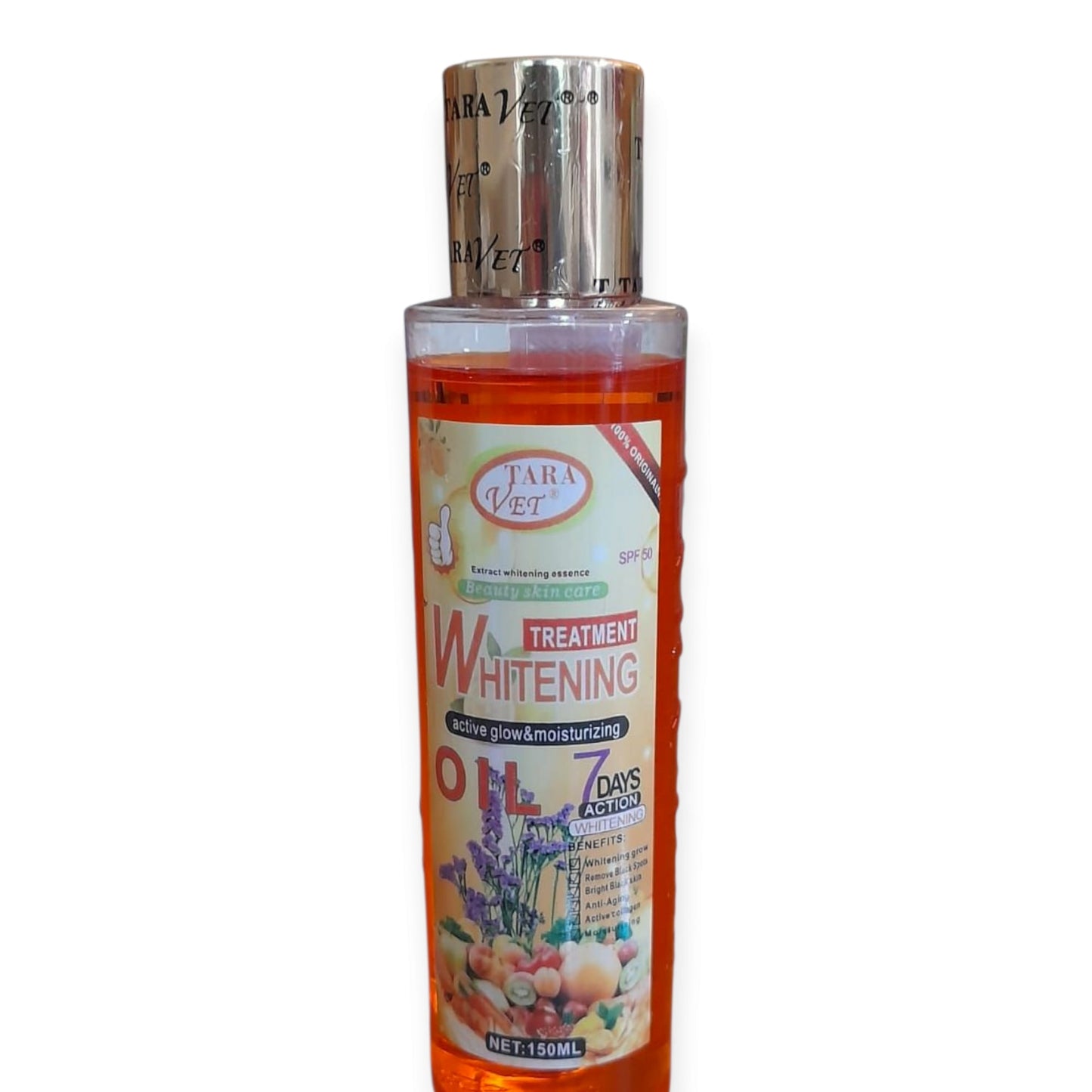 Tara Vet Treatment Whitening Active Glow & Moisturising Oil 150ml