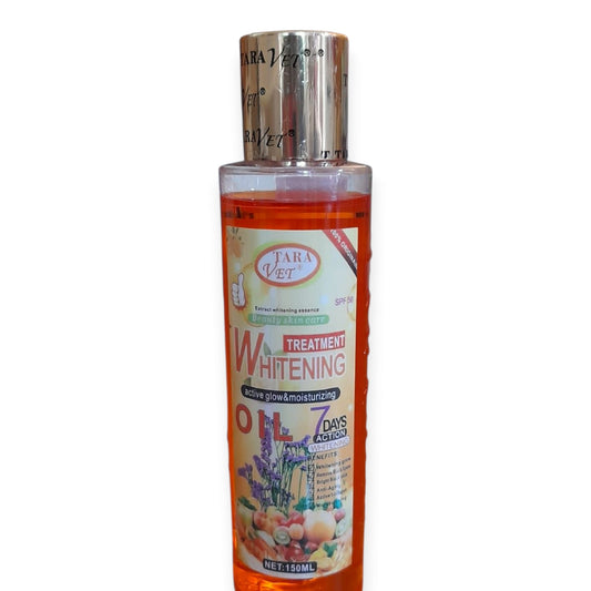Tara Vet Treatment Whitening Active Glow & Moisturising Oil 150ml