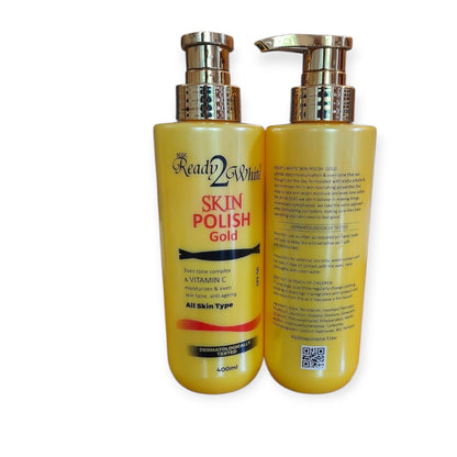 Ready2White Skin Polish Gold Body Lotion SPF 50 — 400 ml