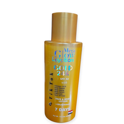 Mega Glow Egyptian Gold 24K SPF 30 — 400 m