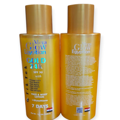 Mega Glow Egyptian Gold 24K SPF 30 — 400 m