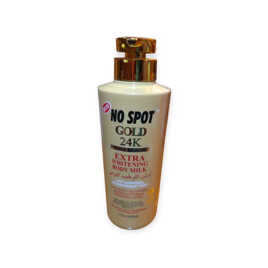 No Spot Gold 24K Extra Whitening Body Milk — 500 ml
