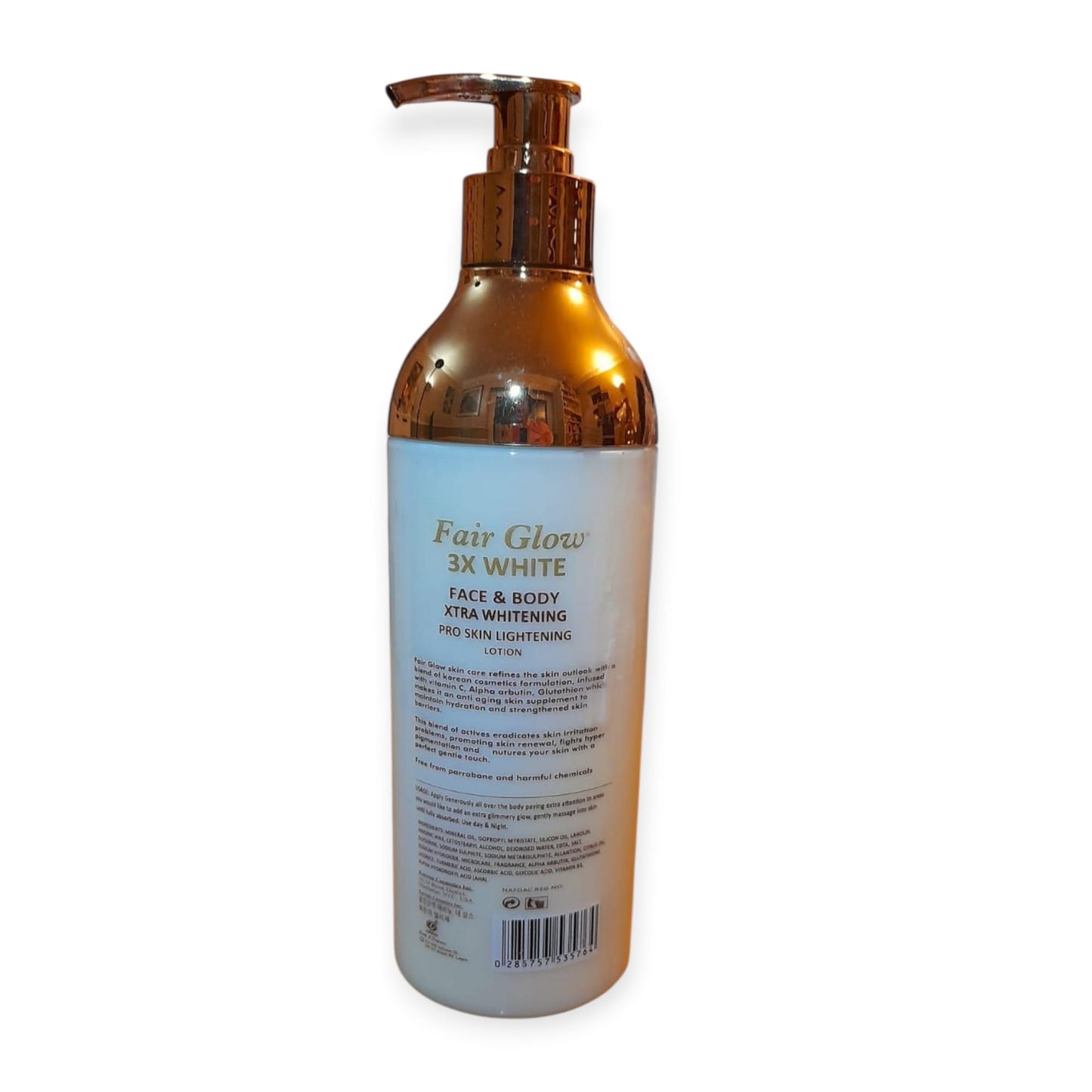 Fair Glow 3X White Face & Body Xtra Whitening Lotion SPF 50 — 500 ml