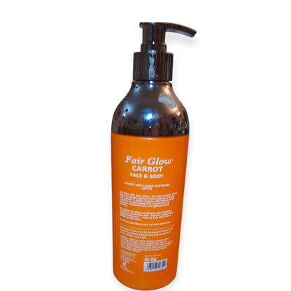Fair Glow Carrot Face & Body Lotion SPF 50 — 500 ml