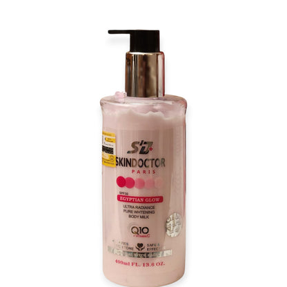 Skin Doctor Paris Egyptian Glow Ultra Radiance Pure Whitening Body Milk with SPF 30 — 400 ml