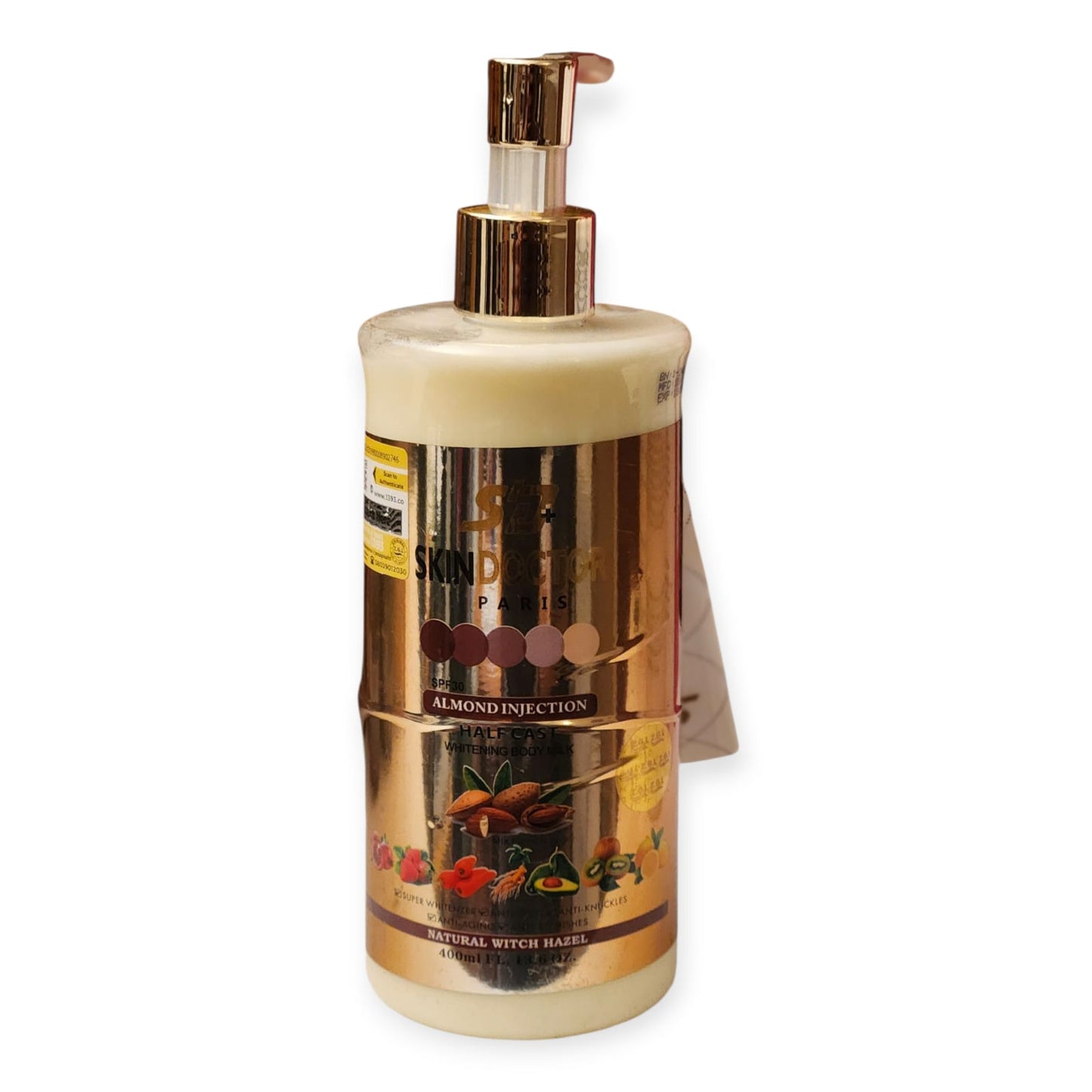 Skin Doctor Almond Injection Half Cast Whitening Body Milk — 400 ml
