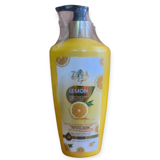 Zarwa Gold Lemon Whitening Hand & Body Lotion